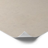 私は一人ではない キリスト教の壁のアート 申命記 31:6 ポスター (角)