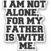 私は一人ではない シール (正面)