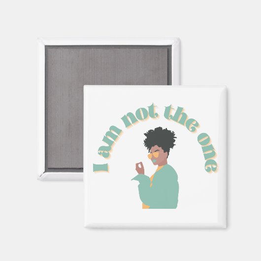 私は一人ではない マグネット (正面/裏面)