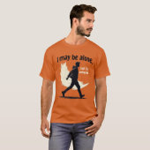 私は一人でも止められないやる気を起こさせるかもしれない Tシャツ (正面フル)