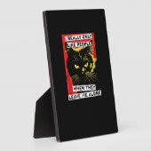 私は一人で人が好き離れだ フォトプラーク (側面)