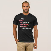 私は一人の人間 Tシャツ (正面フル)