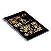 私は一人の男のためにひざまずいて、彼は十字架で死ぬ ノートブック (右側)