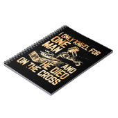 私は一人の男のためにひざまずいて、彼は十字架で死ぬ ノートブック (左側)