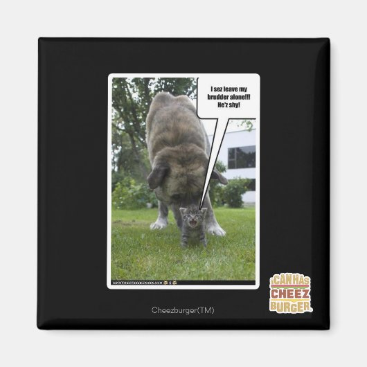 私は一人離れで自分の傷を探る マグネット (正面)