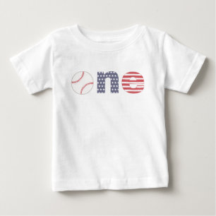 私は一人、1歳の誕生日パーティー服、リトル·ルーキー ベビーTシャツ