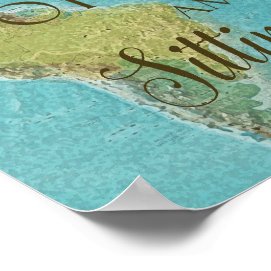 私は一体何処に座っているの？ ポスター (角)