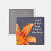 私は一日のリリー磁石をオフセットすることすべてを行うことができる マグネット (正面/裏面)