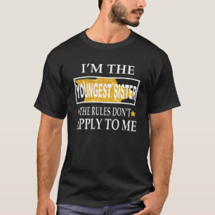 私は一番若い妹だ Tシャツ