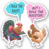 私は一番貼り紙を握る シール (正面)