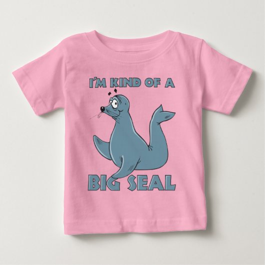 私は一種の大きな印だ ベビーTシャツ (正面)