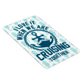 私は一緒にいる時にそれを愛しているクルージング – ドア マグネット (右側)