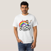 私は一緒にクールいる – Rainbow Jesus Tシャツ (正面フル)