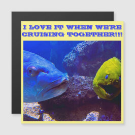 私は一緒にドアの磁石のクルージングである時それが大好き マグネット招待状