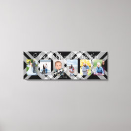 私は一緒に構築された人生を愛する6つの写真の援助ca キャンバスプリント