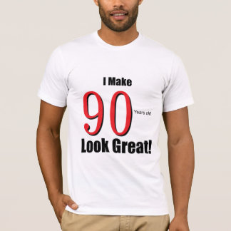 私は一見90歳の素晴らしくさせます!! Tシャツ