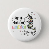 私は一角獣だ 缶バッジ (正面)