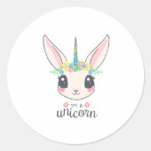 私は一角獣 ラウンドシール (正面)