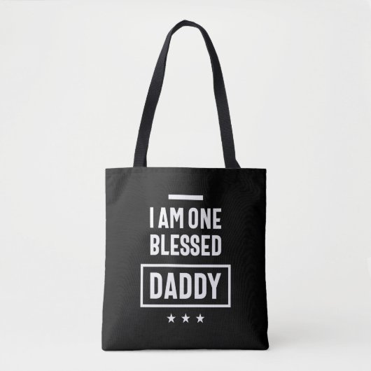 私は一賛美人だ |父の贈り物 トートバッグ (正面)