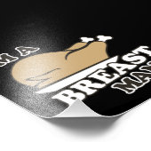 私は七面鳥の胸の男だ フォトプリント            (角)