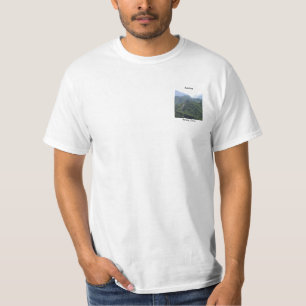 私は万里の長城-メンズ歩きました Tシャツ