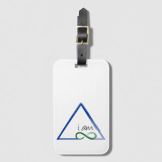 私は三角形の荷物のラベルです ラゲッジタグ
