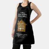 私は不動産実在グリッタースタイリッシュ不動産仲介業者エプロンを販売 エプロン (インサイチュ)