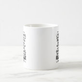 私は不動産業者のマグです コーヒーマグカップ (中央)