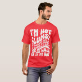 私は不器用なおもしろい諺皮肉な引用文 Tシャツ (正面フル)