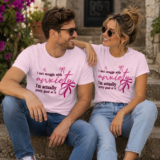 私は不安と闘っているわけじゃない Tシャツ