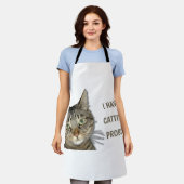 私は不屈の問題を抱えている!かわいいカスタム エプロン (着用した状態)