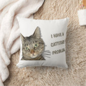 私は不屈の問題を抱えている!かわいいカスタム クッション (ブランケット)