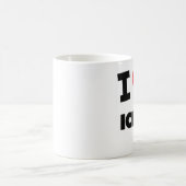 私は不快愛します コーヒーマグカップ (中央)