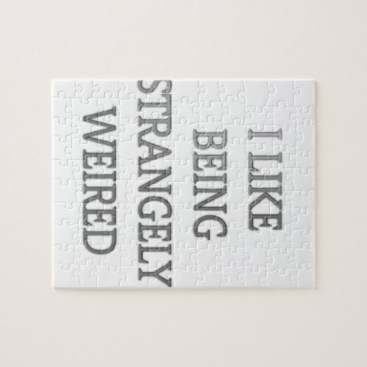 私は不思議な.pngにな風変わりるのが好きだ ジグソーパズル (横)