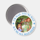 私は不機嫌あなたはの不機嫌私たちはここにいる不機嫌! マグネット (正面/裏面)