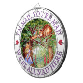 私は不機嫌あなたは不機嫌私たちはここにいる不機嫌! ダーツボード (正面右)