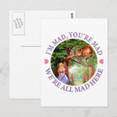 「私は不機嫌だ、あなたは不機嫌だ、みんな不機嫌だ！」 ポストカード (正面/裏面)