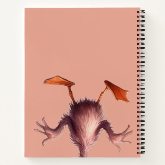 私は不機嫌なスパイラルノートではない ノートブック (裏面)