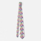 私は不機嫌のバッグとしてピエロタイ ネクタイ (裏面)