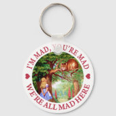 私は不機嫌、あなたは不機嫌、私たちはここにいる全不機嫌 キーホルダー (正面)