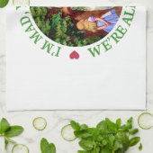 "私は不機嫌、あなたは不機嫌、私達いますここにすべての不機嫌です! " キッチンタオル (折り畳み)