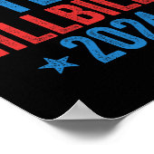 私は不法とヒルビリー選挙の投票をしている ポスター (角)