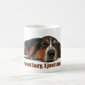 私は不精、私どうしても気になりませんではないです コーヒーマグカップ (中央)