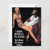 私は与えイエスに誓う ポストカード (正面/裏面)