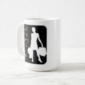 私は与えショッピングが…コーヒーマグ コーヒーマグカップ (正面左)