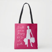 私は与えショッピングが…トート トートバッグ (正面)