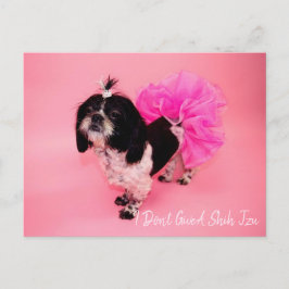 私は与えシーズー(犬)Tzu ポストカード