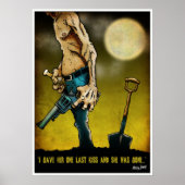 「私は与え最後の一つのキスで彼女は去った」 ポスター (正面)