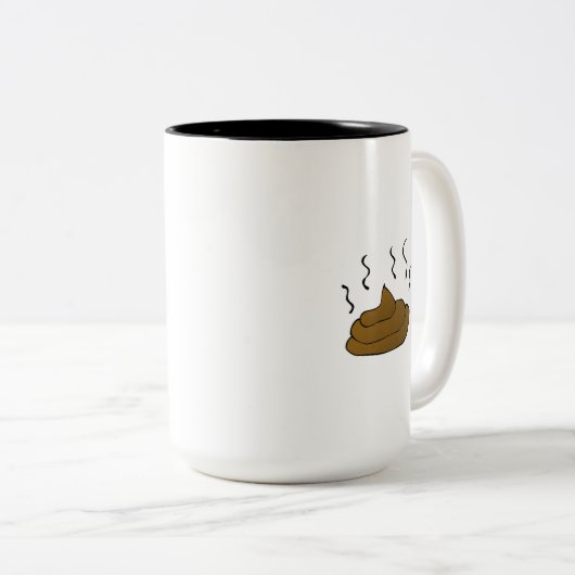 私は与え...羊のおもしろい皮肉なユーモア ツートーンマグカップ (正面右)