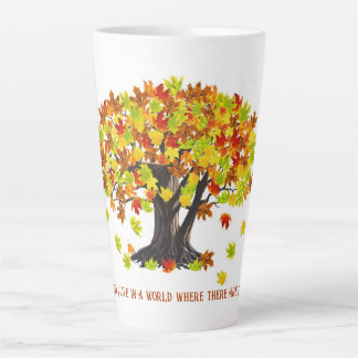 私は世界に住んでとても良かった… カフェラテマグ